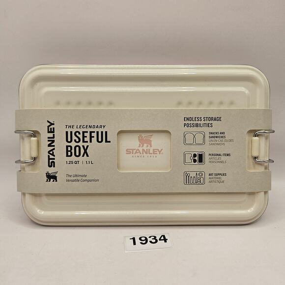 STANLEY CLASSIC LEGENDARY USEFUL BOX 2-TONE PINK WHITE 1.25QT - Picture 2 of 4